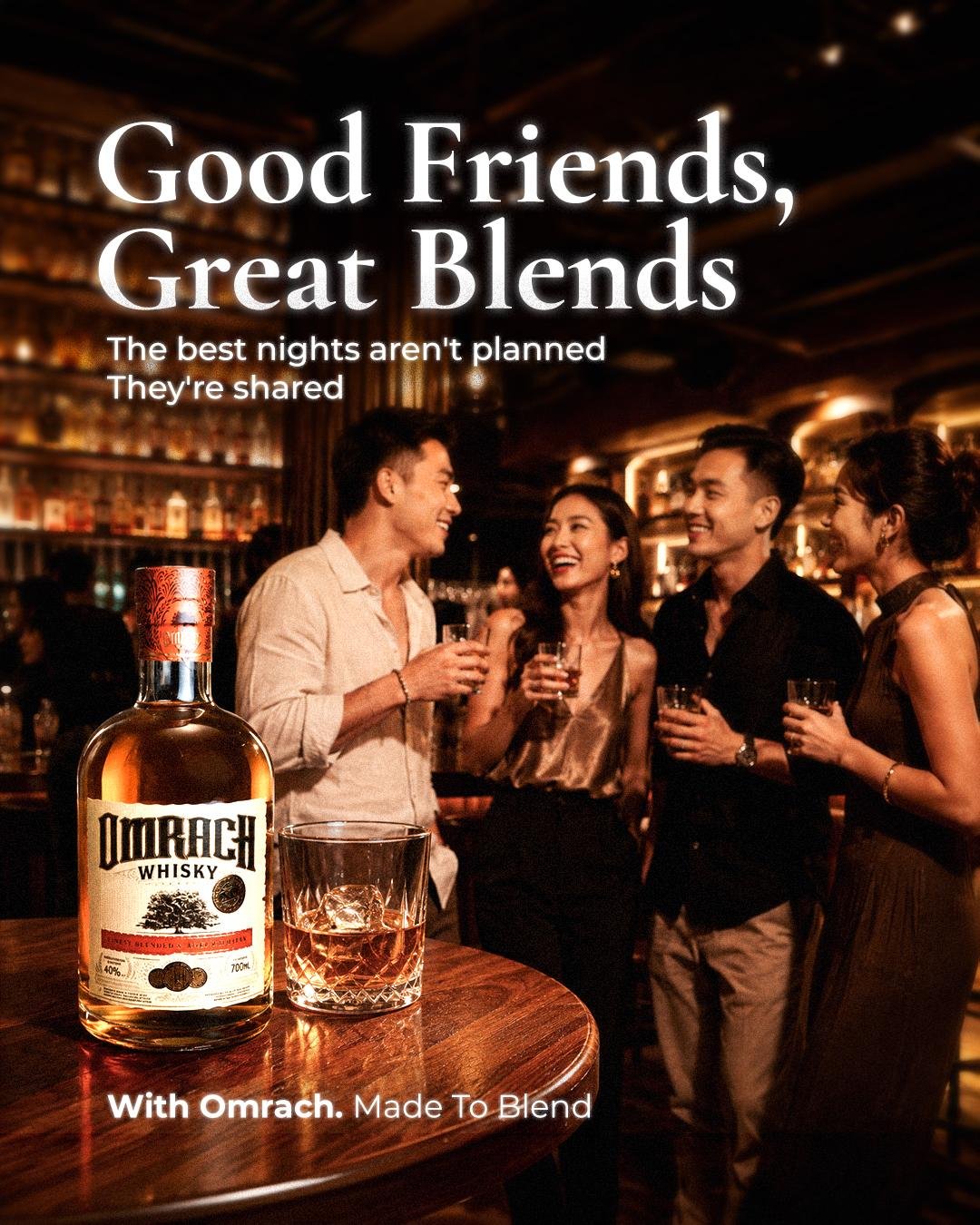 Omrach — Good friends, great blends